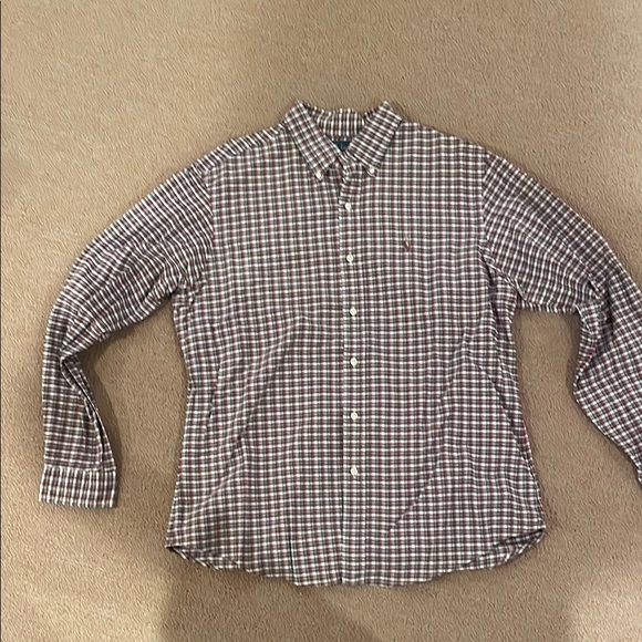 Ralph Lauren Other - Men's Brown Checkered Shirt